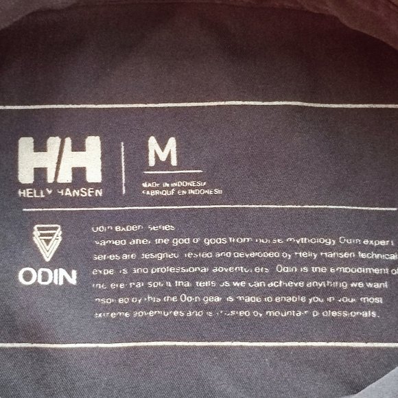 Helly Hansen Odin short sleeve shirt black men's size M - Picture 6 of 7